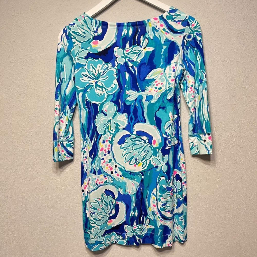 💓🤩✨Lilly Pulitzer Sophie Dress Size~XS Floral Pint!✨ - Picture 2 of 4